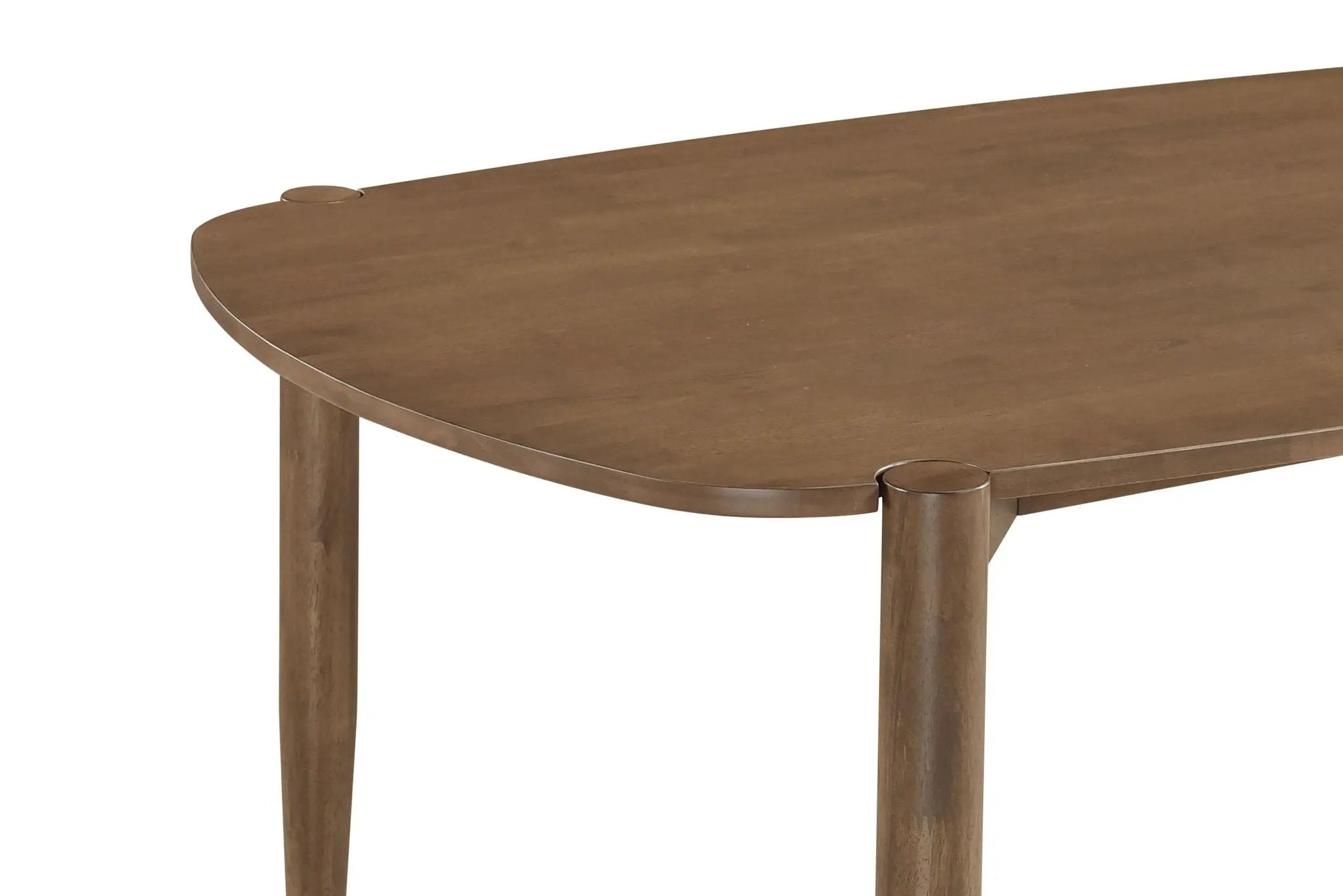 Dortch Oval 63-inch Solid Wood Dining Table Walnut by Unique Piece Furniture