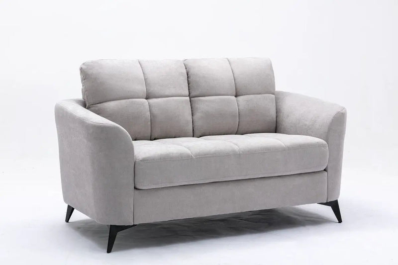 Callie - Woven Fabric Loveseat by HouseOfZazla