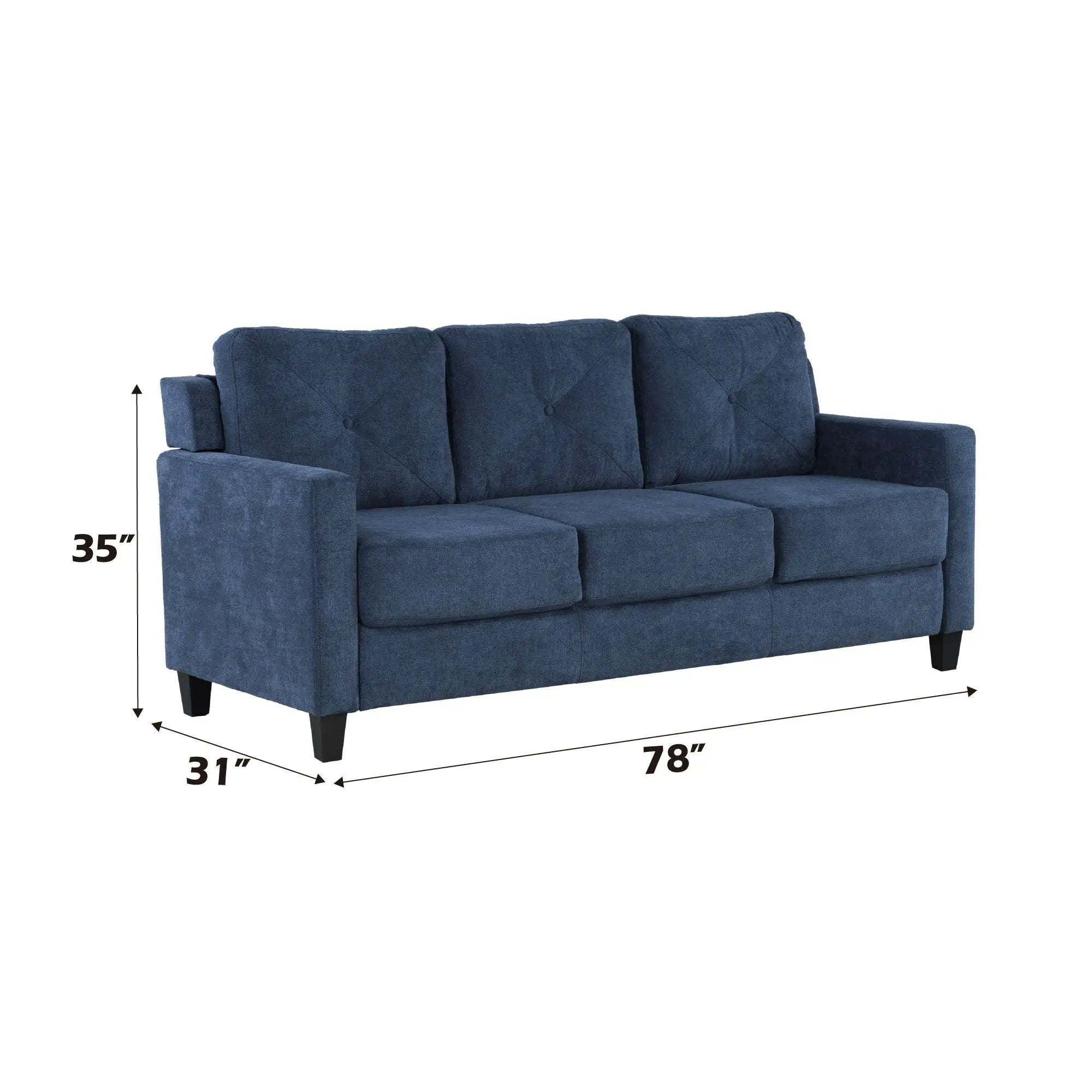 Horatio - 3 Seater Sofa by Unique Piece Furniture