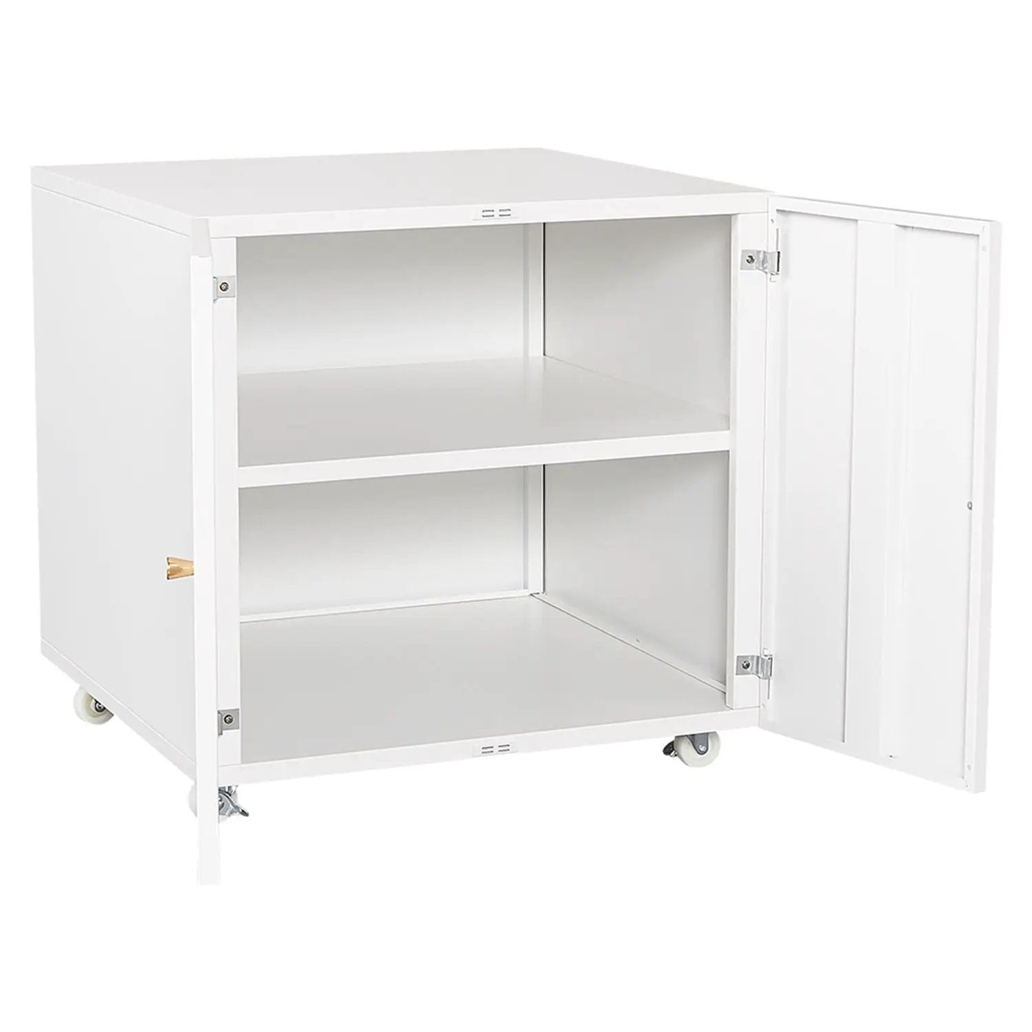Office Furniture Copier Cabinet 2 Door Steel Copier Stand Mobile Pedestal File Printer Stand by HouseOfZazla