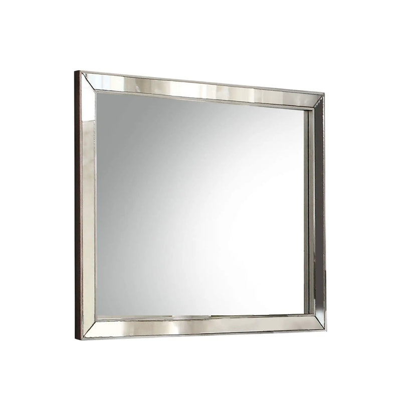 Voeville II - Mirror - Silver by Unique Piece Furniture