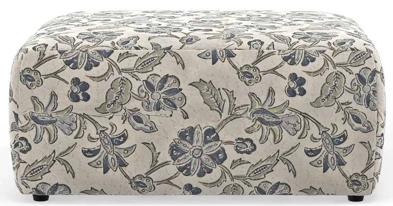 Stockbridge - Cocktail Ottoman - Denim by Unique Piece Furniture