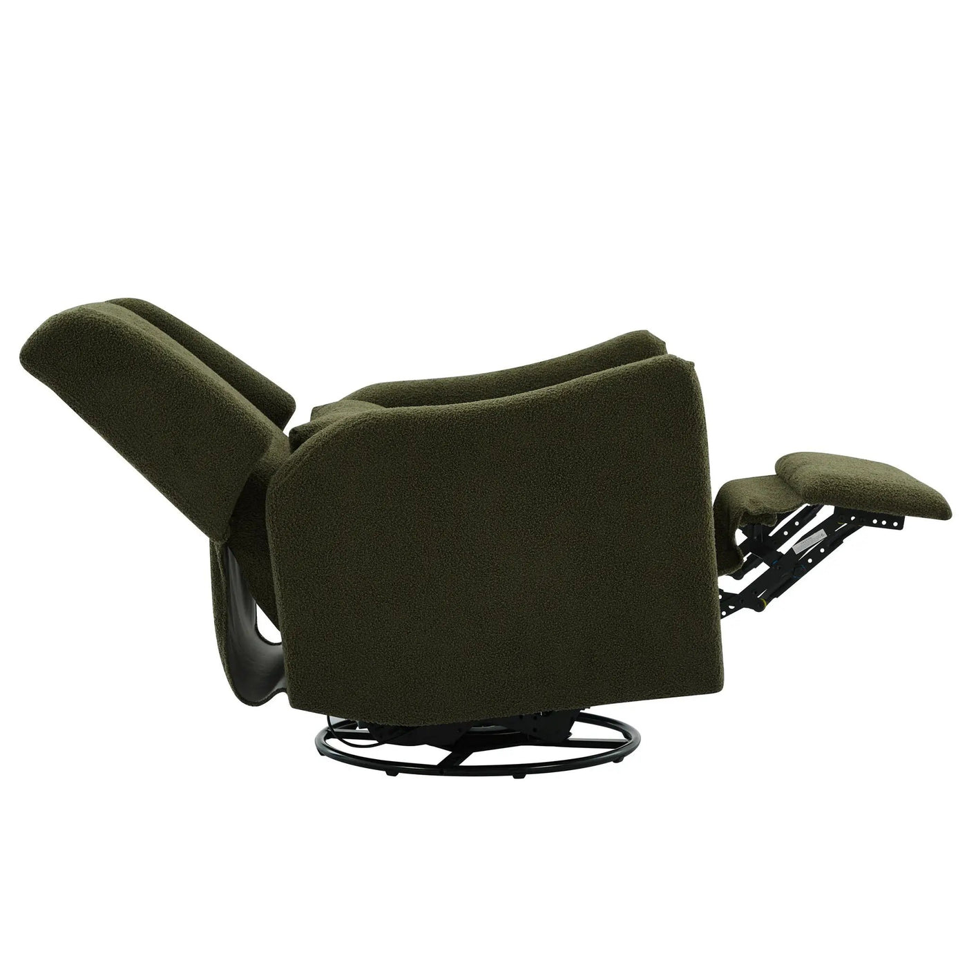 Wide Wingback Swivel Glider Rocker Recliner Chair by HouseOfZazla