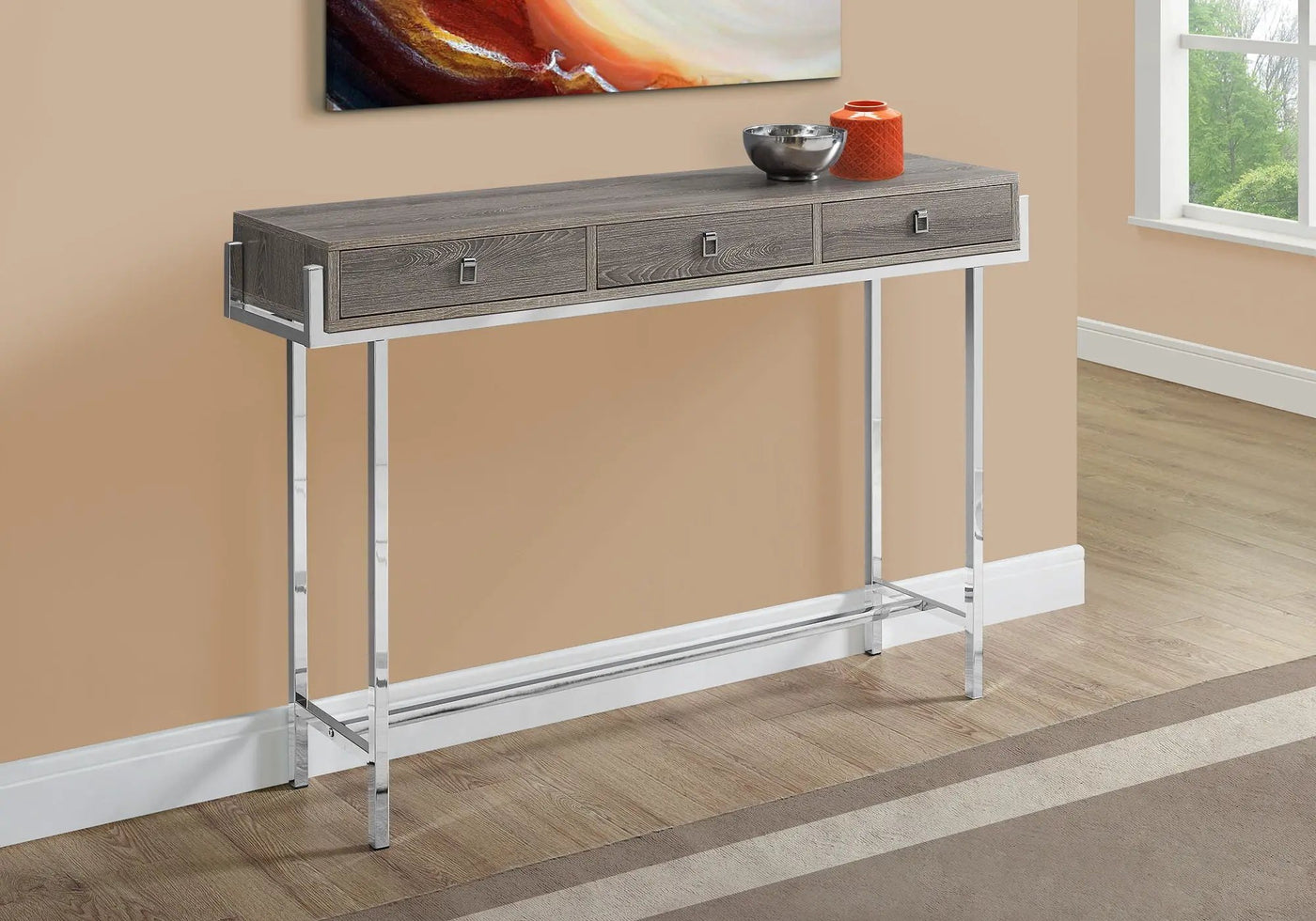 Accent Console Table for Entryway with Storage Drawer by HouseOfZazla