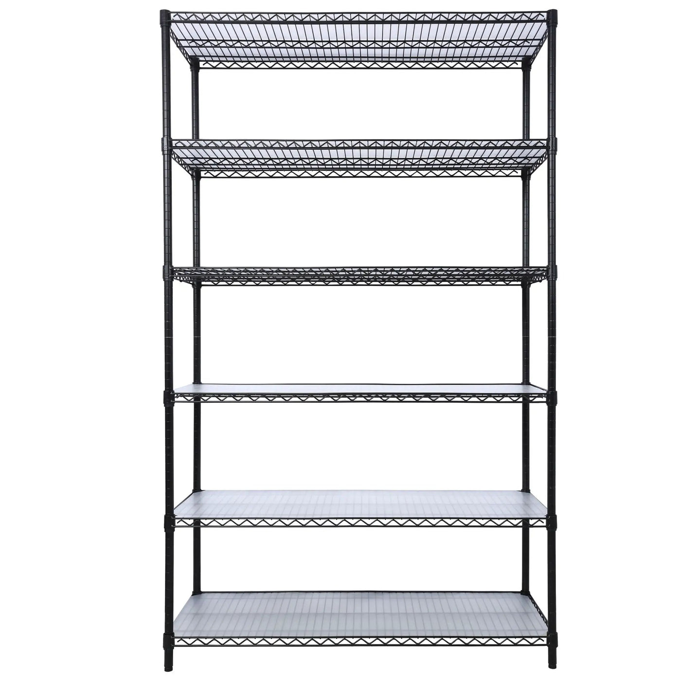 6 Tier 6000Lbs Capacity Nsf Metal Shelf Wire Shelving Unit, Heavy Duty Adjustable Storage Rack With Wheels & Shelf Liners For Commercial Grade Utility Steel Storage Rack by HouseOfZazla