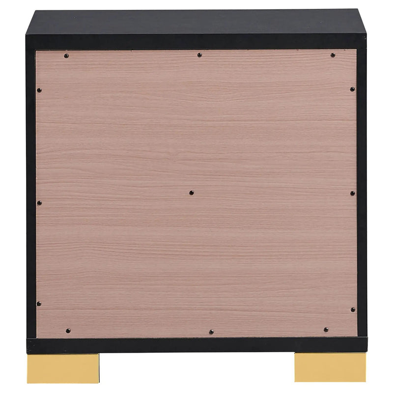 Marceline 2-drawer Nightstand Black by Unique Piece Furniture