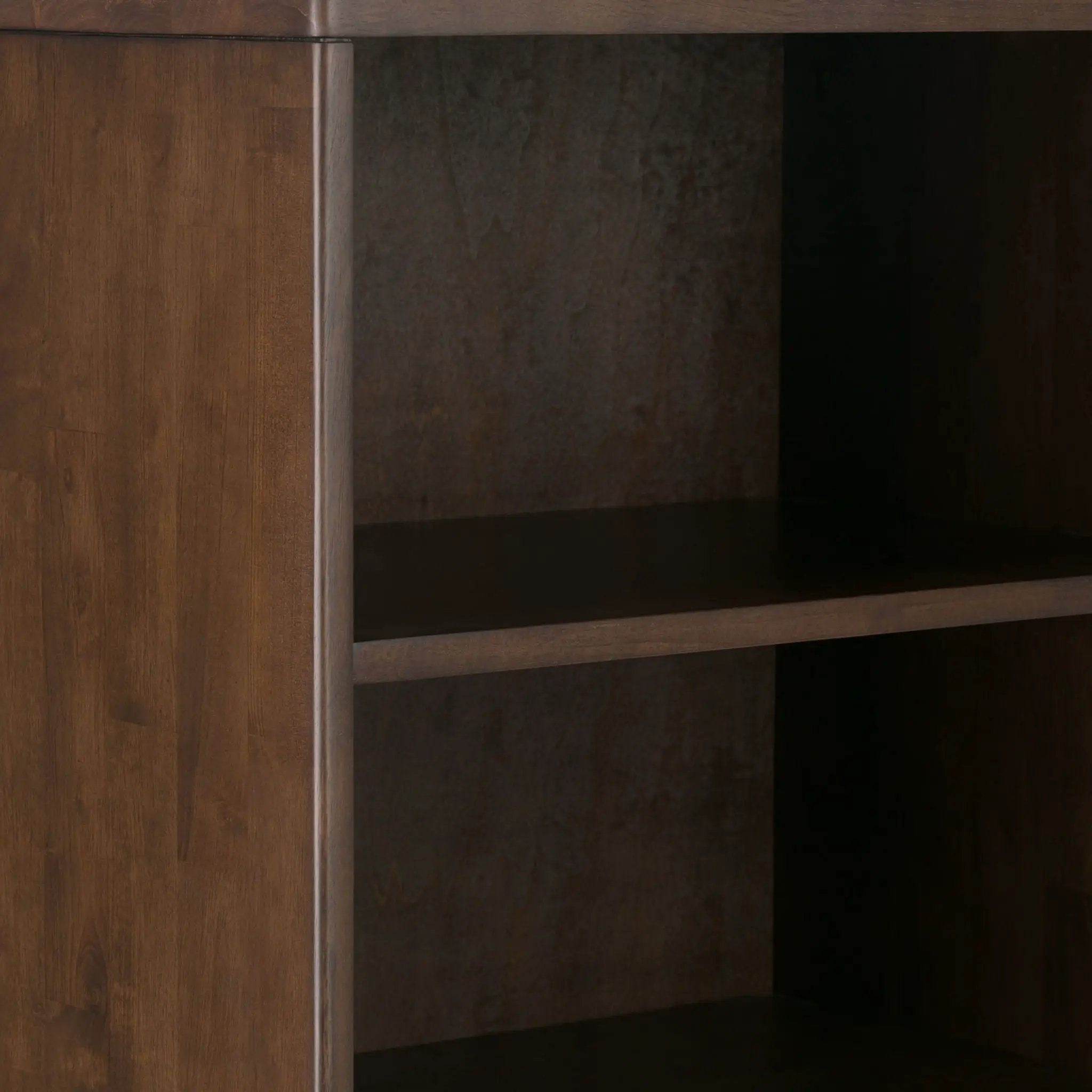 Harper - Bookcase With Storage - Walnut Brown by HouseOfZazla