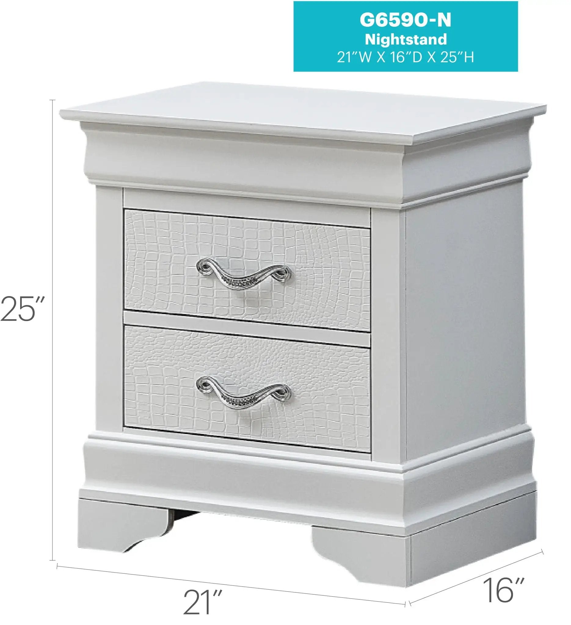 Decorative Accents Nightstand by Unique Piece Furniture