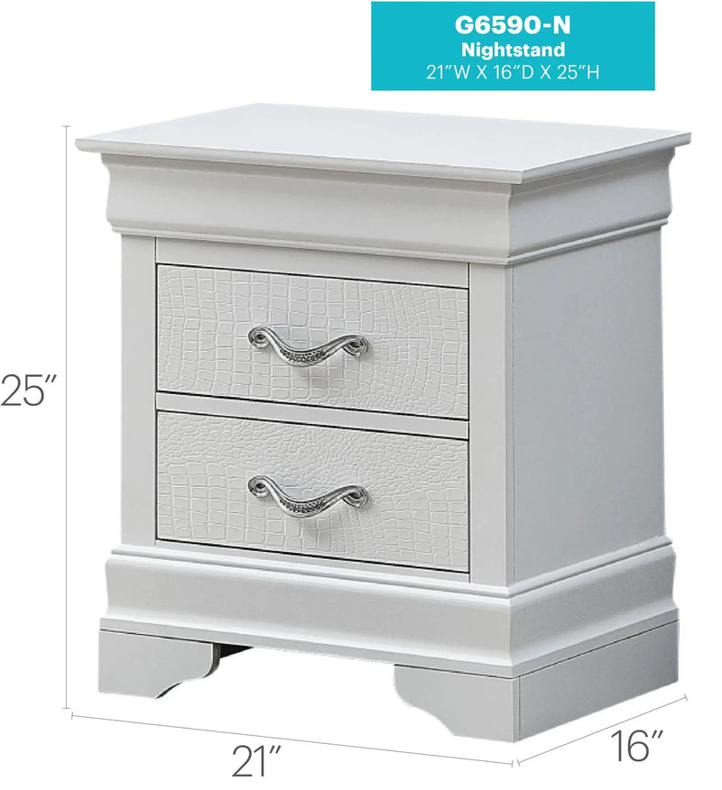 Decorative Accents Nightstand by Unique Piece Furniture