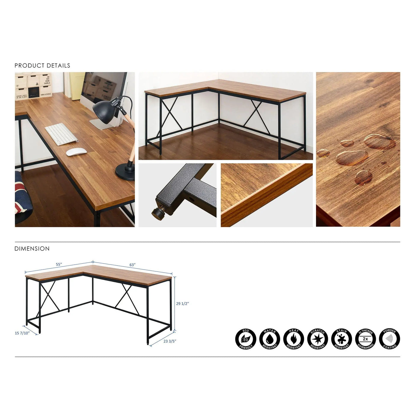 Olympus - Corner Desk by HouseOfZazla