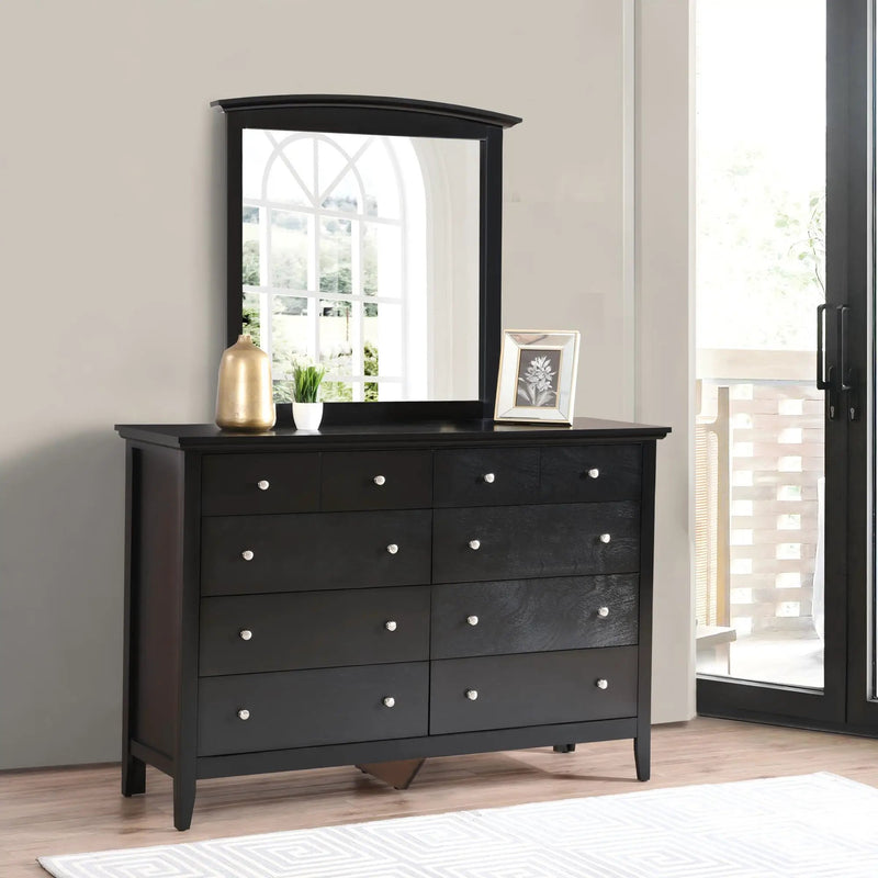 Modern Farmhouse Design Elegant Wall Mirror by Unique Piece Furniture