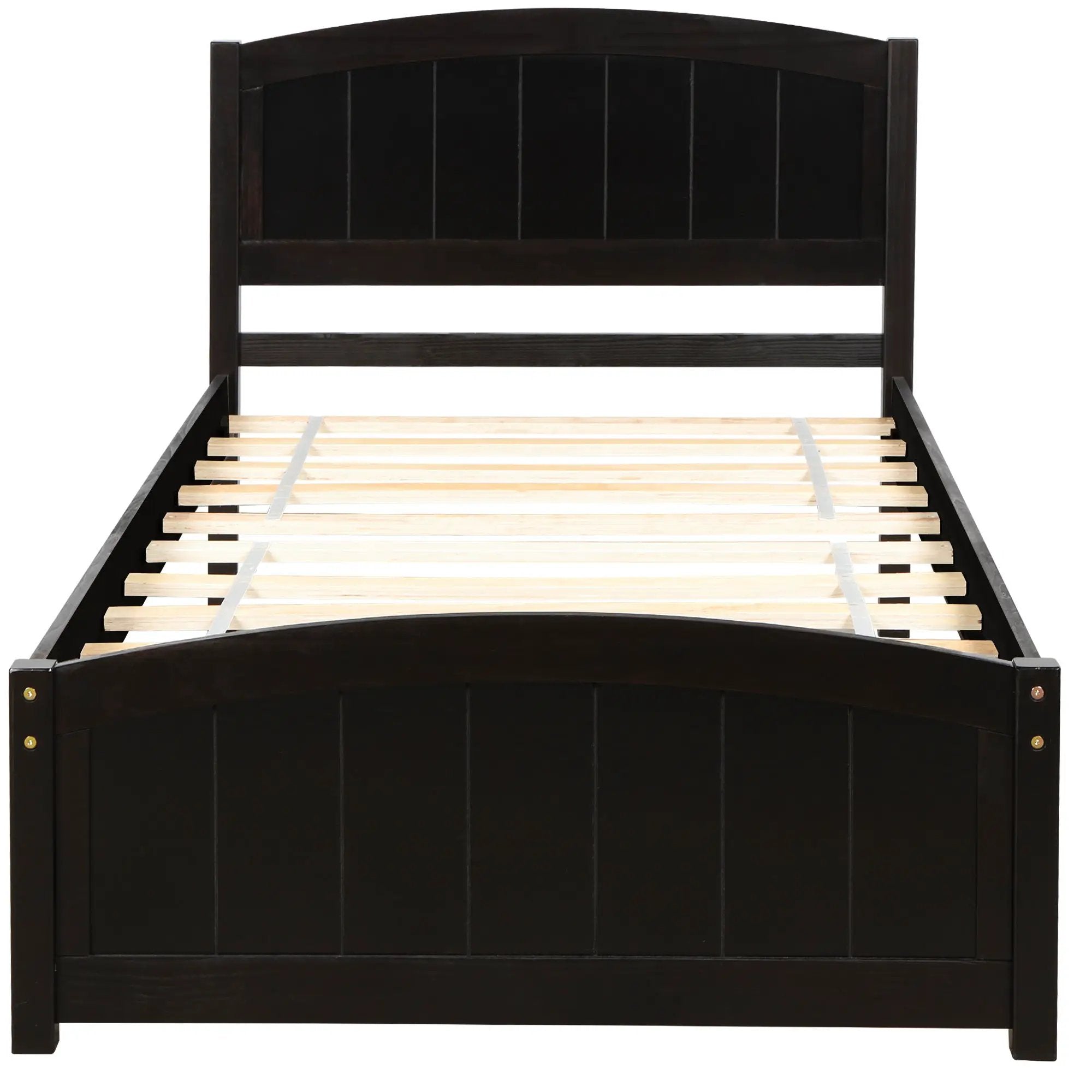 Platform Bed & Headboard, Footboard And Wood Slat Support by Unique Piece Furniture