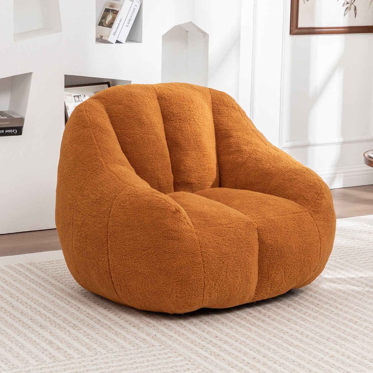 Comfy Bean Bag Chair with Memory Foam Filler - Tufted Soft, photo 24 of 25
