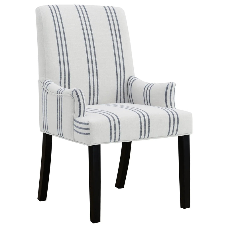 Draper - Upholstered Arm Chair - Beige by HouseOfZazla