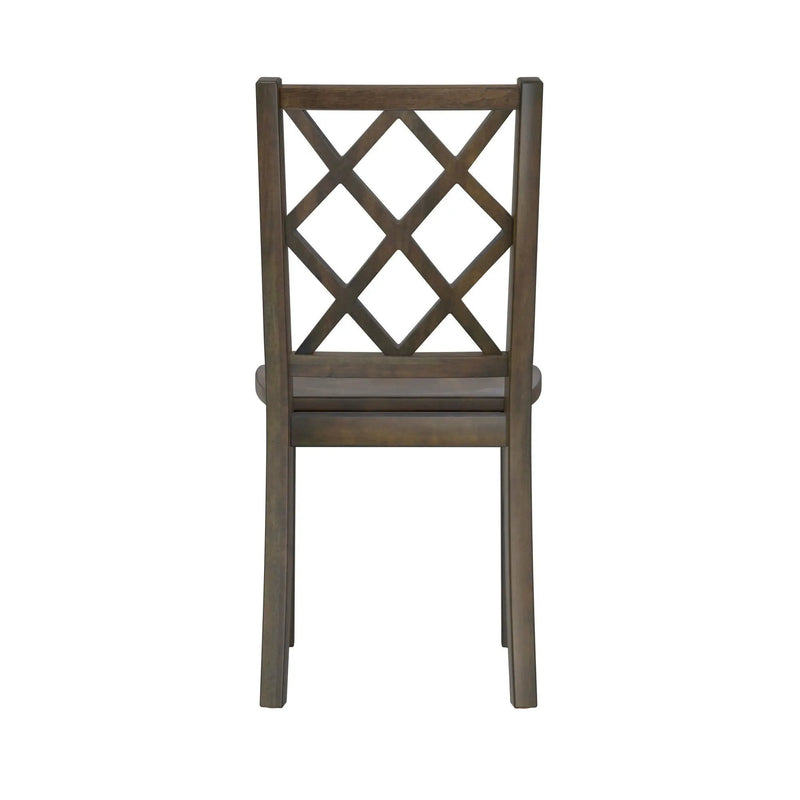 5 Piece Dining Table Set - Brown by Unique Piece Furniture