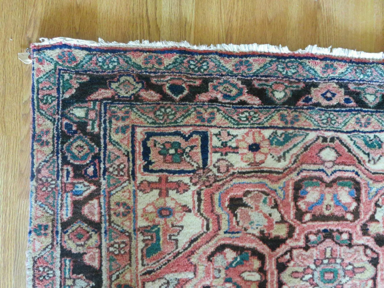3' 9" X 10' 6" Semi Antique Handmade Turkish Wool Runner Rug by Jewel Rugs