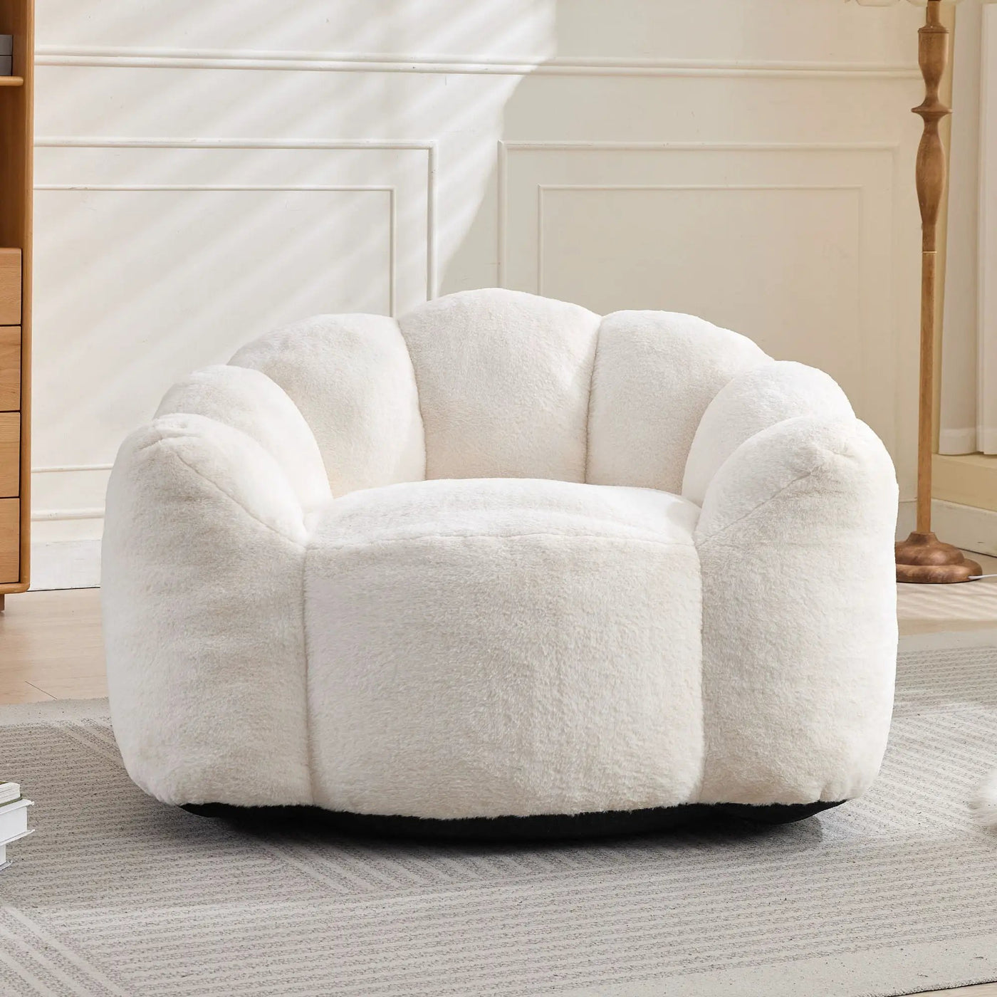 Lotus Style Compression Sofa With Pull Ring by Unique Piece Furniture
