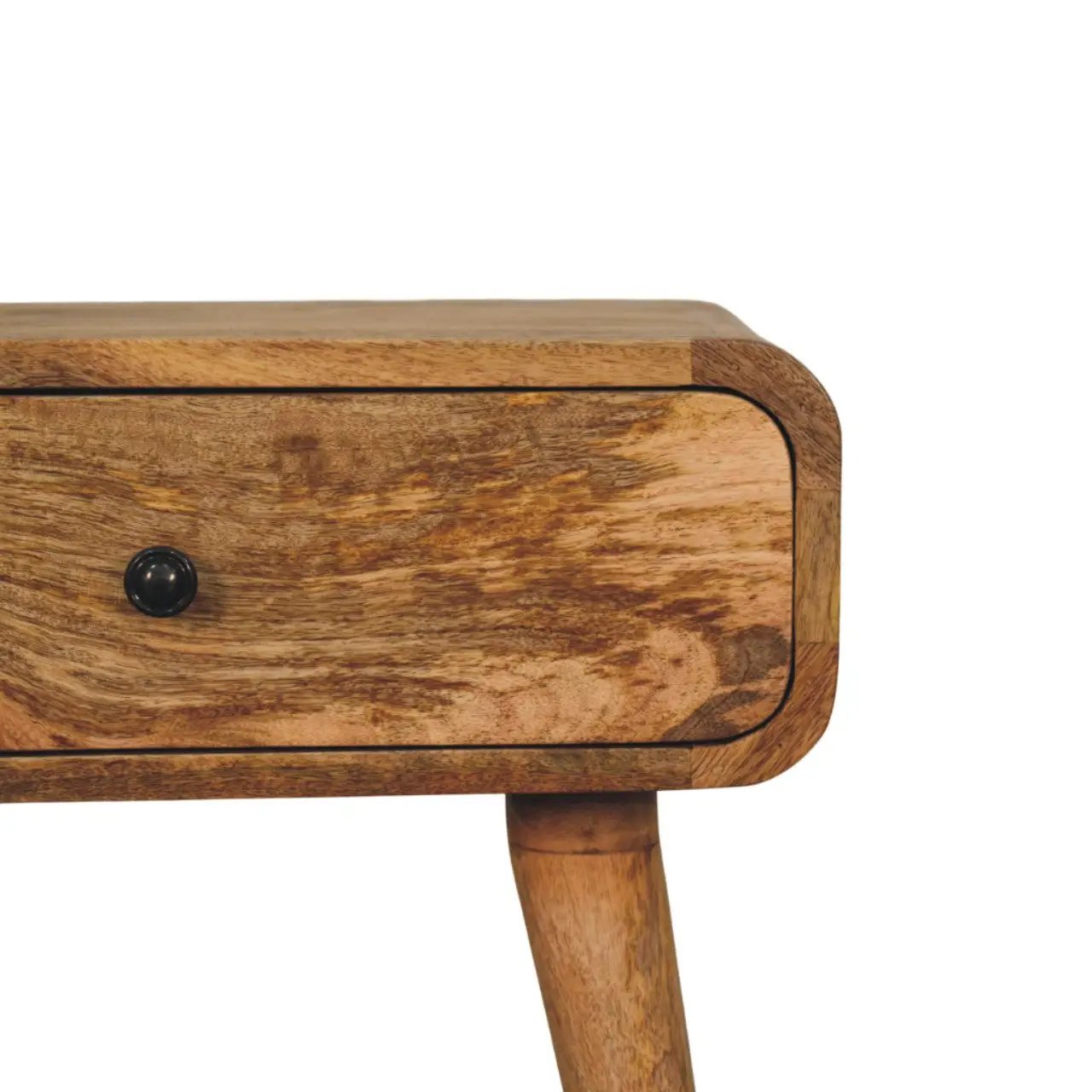 Solid Wood Avora Nightstand with 1-Drawer, Oak-ish by HouseOfZazla