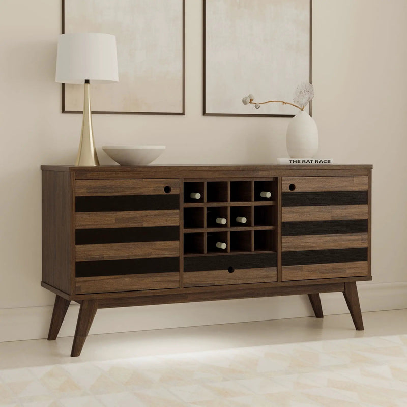Clarkson - Sideboard With Storage - Brown by HouseOfZazla