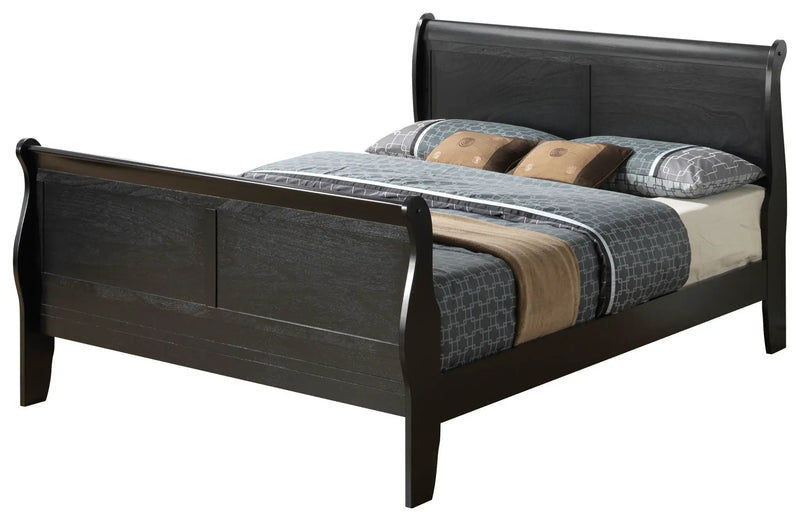 Panel Sleigh Bed by HouseOfZazla