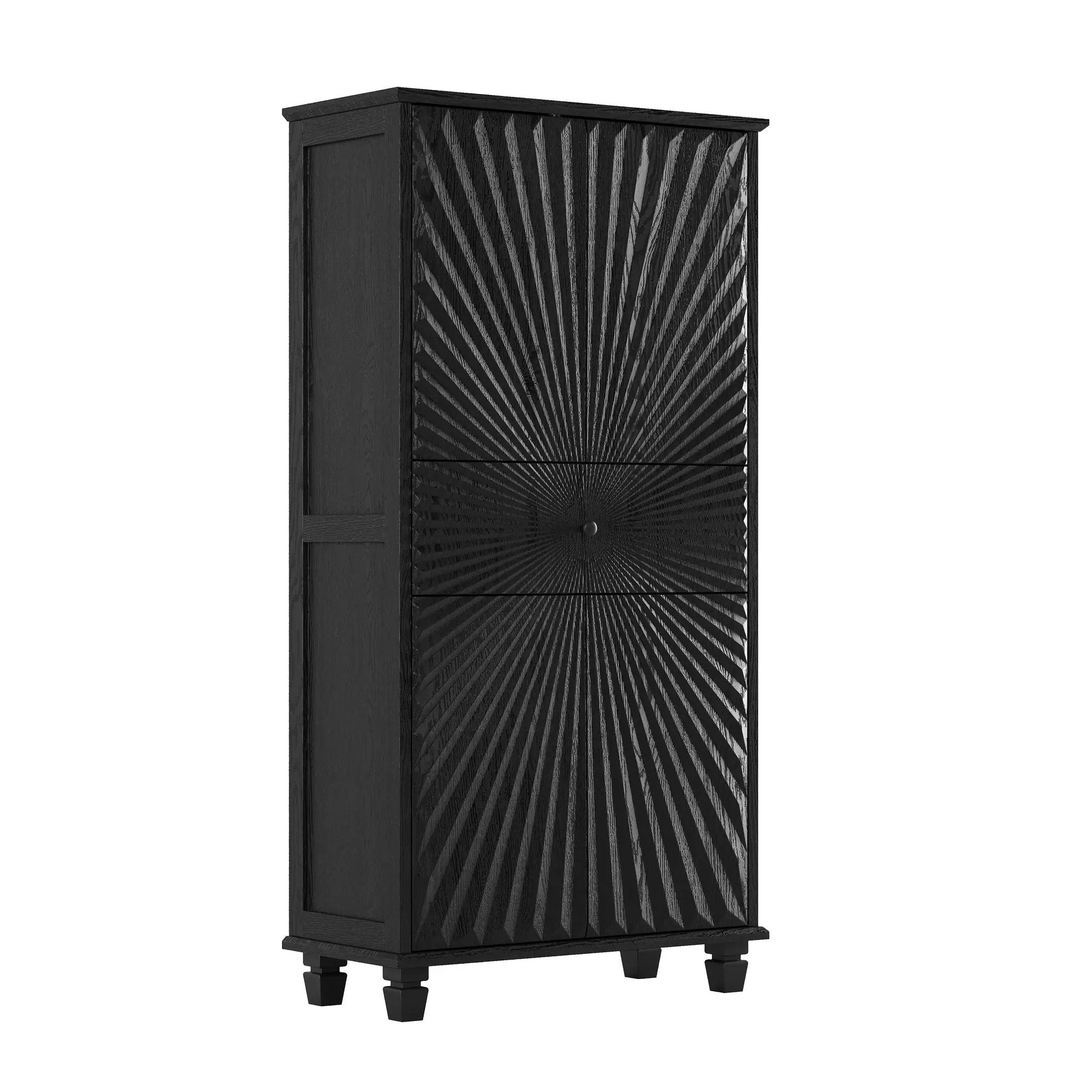 64.5'' Tall Accent 4-Door Cabinet by HouseOfZazla