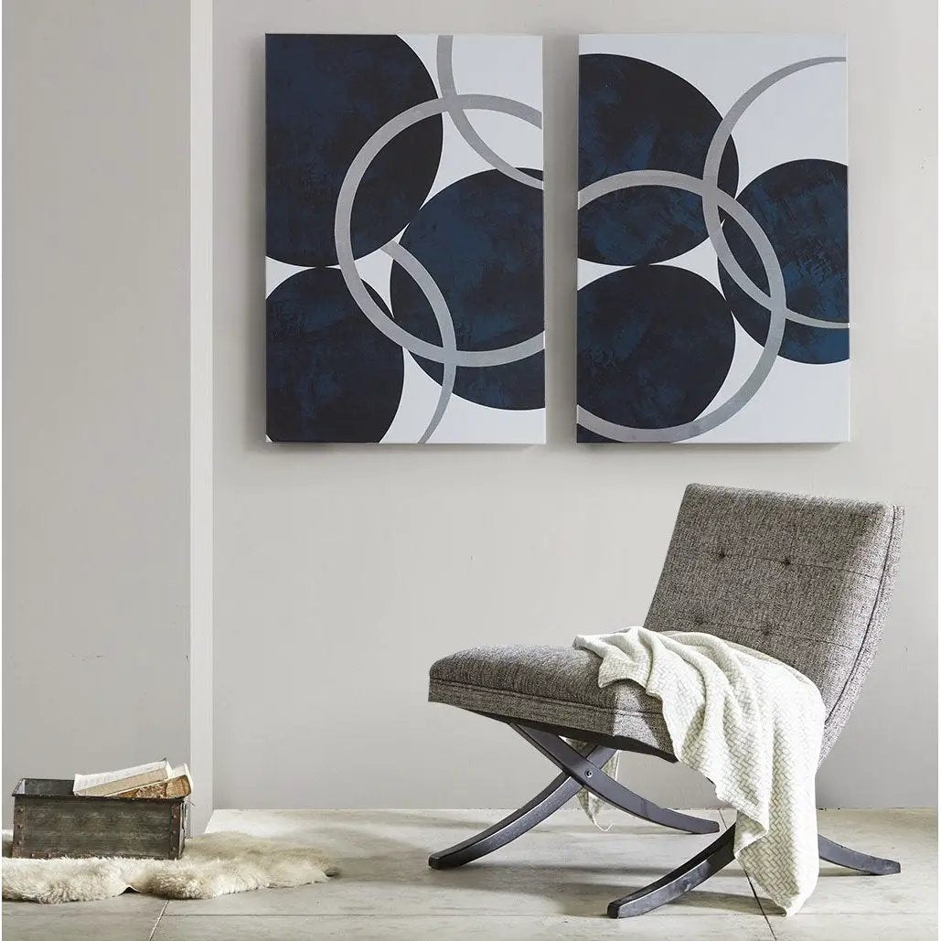 The Orbis Argentum Diptych — From the Celestiale Contempo™ Collection by HouseOfZazla