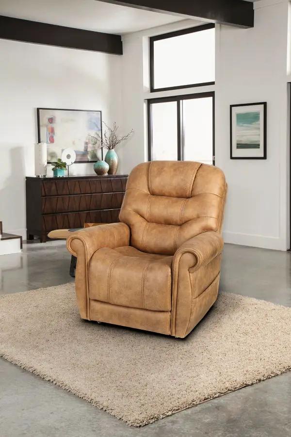 Lucas - Power Lift Recliner With Power Headrest, Power Lumbar And 3 Zone Heat by Unique Piece Furniture