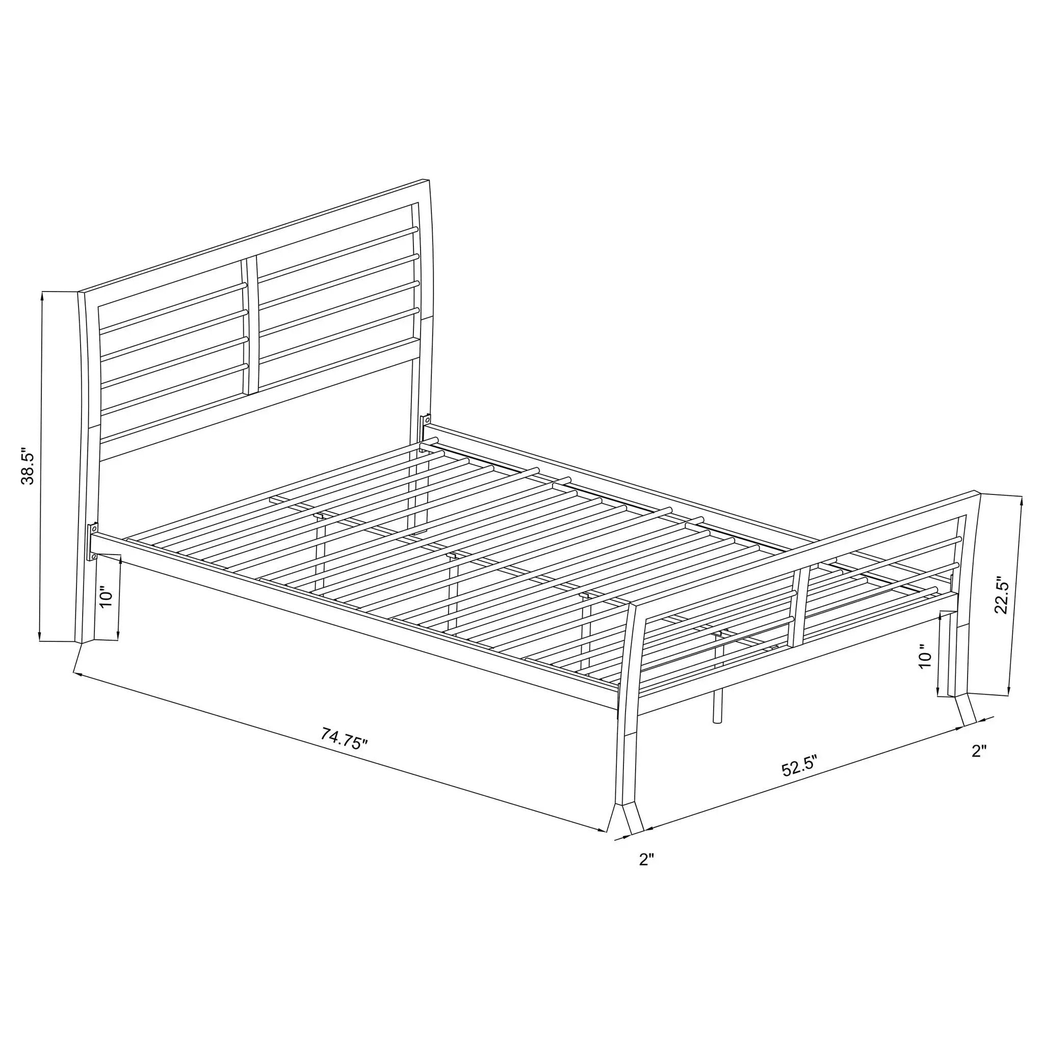 Bed With Clean Modern Design by HouseOfZazla