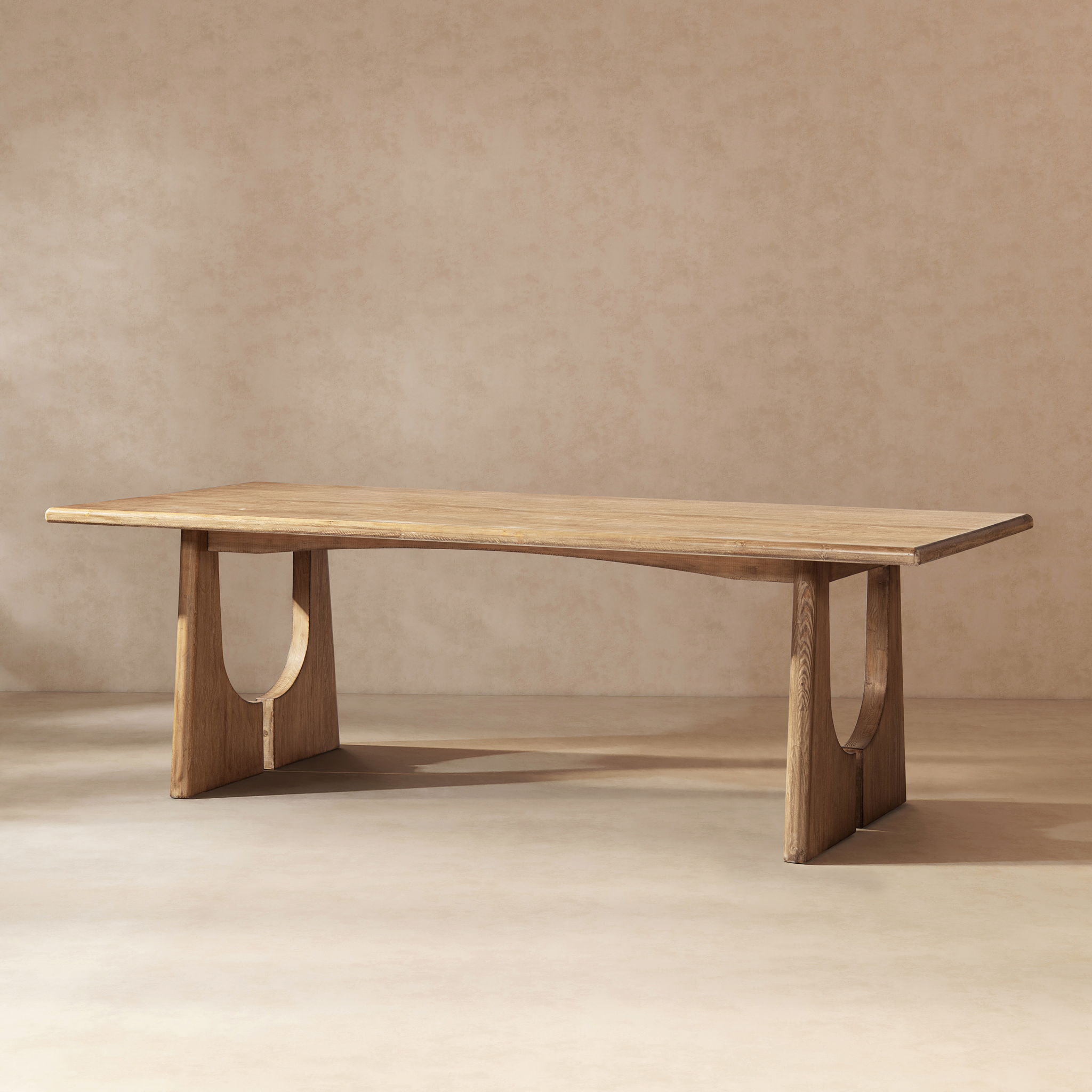 Carmel - 8 Seater Dining Table - Antique Brown by HouseOfZazla