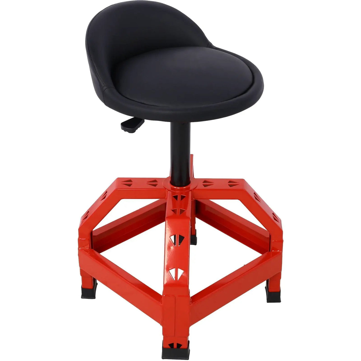 Pneumatic 360 Degree Swivel Stool, Mechanics Rolling Creeper Seat, Heavy Duty Mechanics Stool by HouseOfZazla