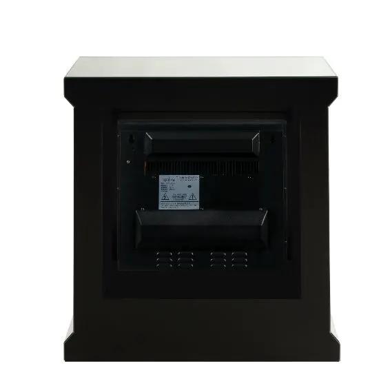 Noralie - 28" Fireplace - Mirrored & Faux Diamonds by Unique Piece Furniture