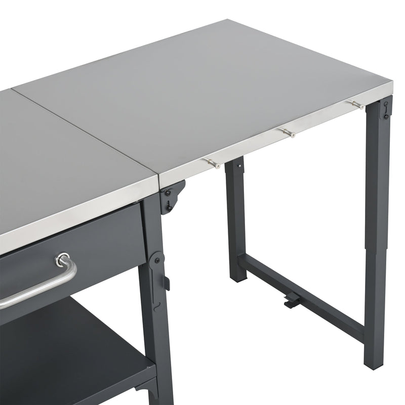 Outdoor Kitchen Cart Foldable Outdoor Prep Station by HouseOfZazla