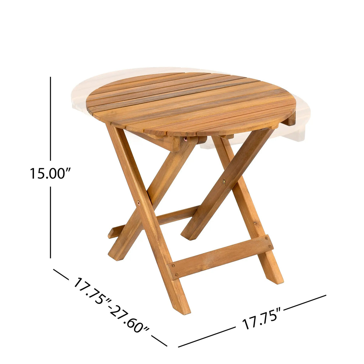 Patio Conversation Set, Outdoor Wood Conversation Seat (Set of 2) by HouseOfZazla
