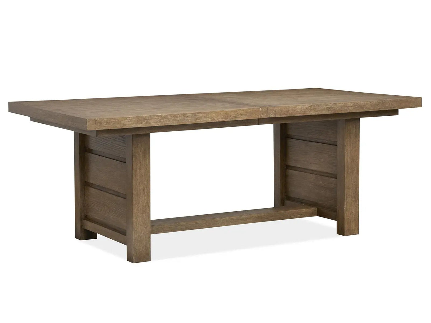 Plum Creek - Extendable Trestle Dining Table by Unique Piece Furniture