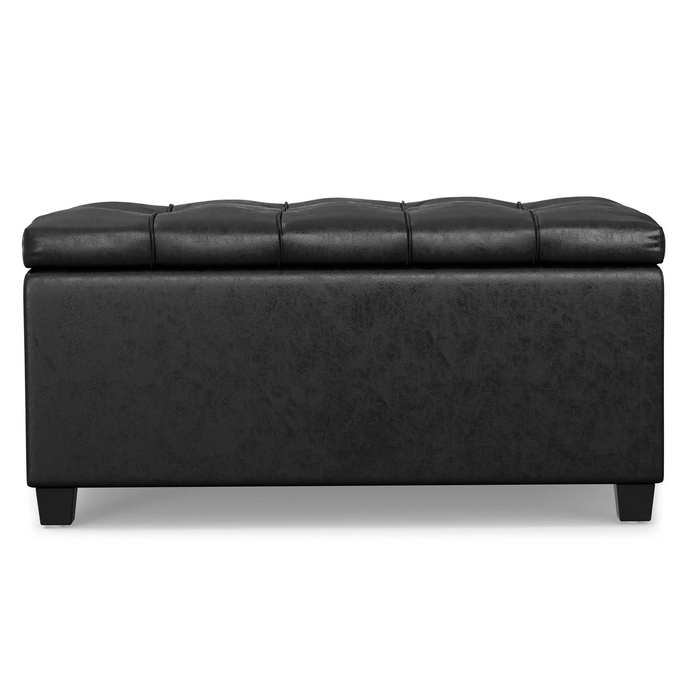 Sienna - Transitional Storage Ottoman Bench by HouseOfZazla