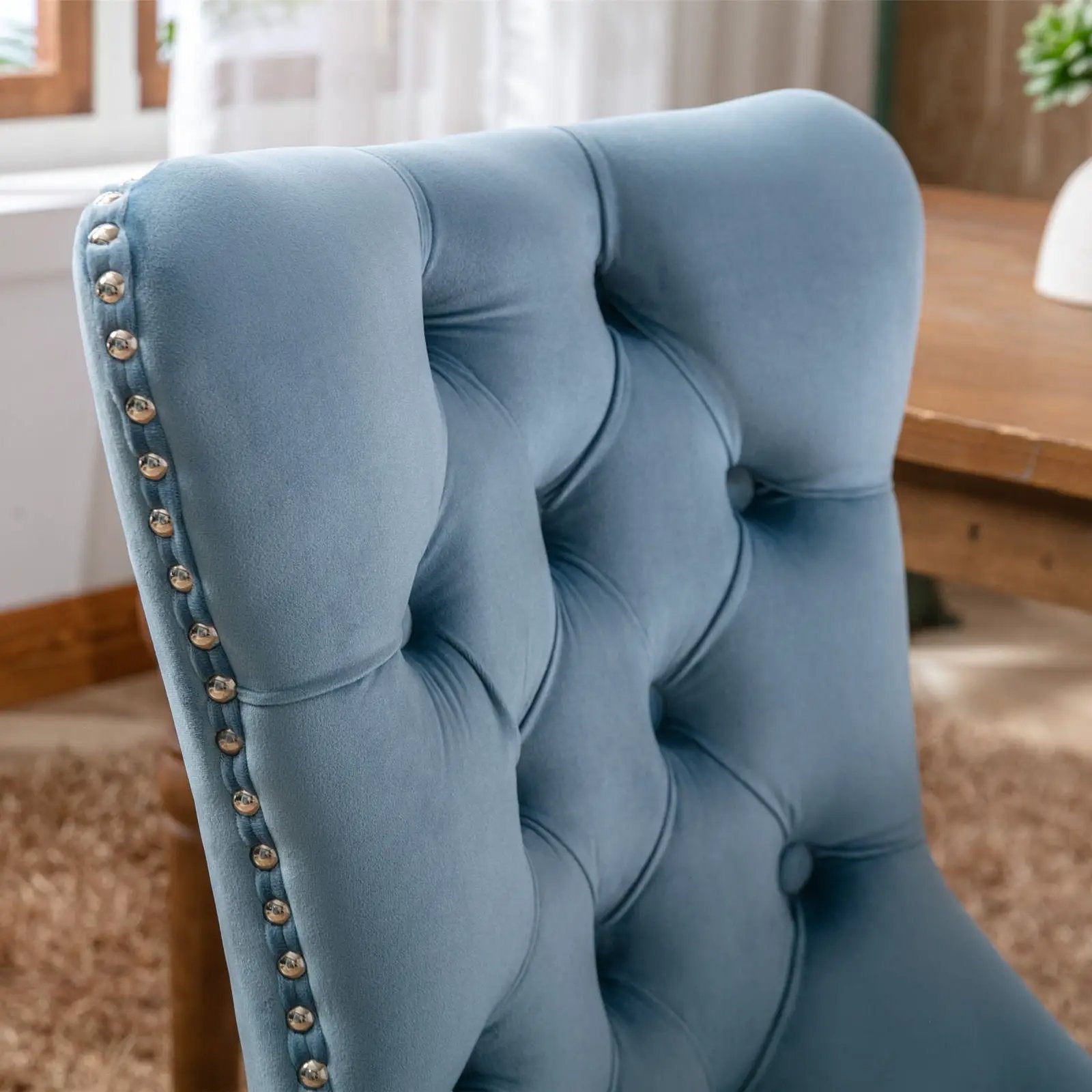 Nikki - High-End Tufted Dining Chair (Set of 2) by HouseOfZazla