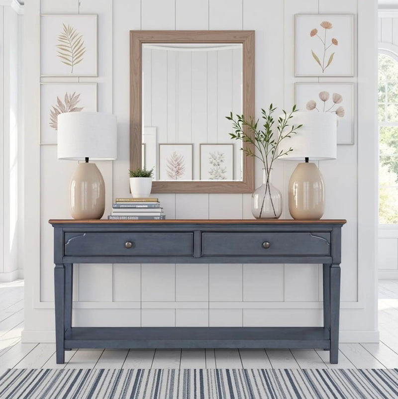 Sofa Table - Blue by Unique Piece Furniture