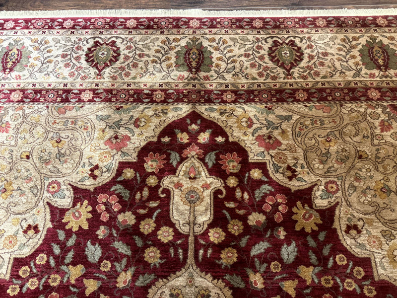 Karastan Rug 8.8 x 12, Antique Legends Royal Tabriz, Wool Pile, Vintage, Rare by Jewel Rugs