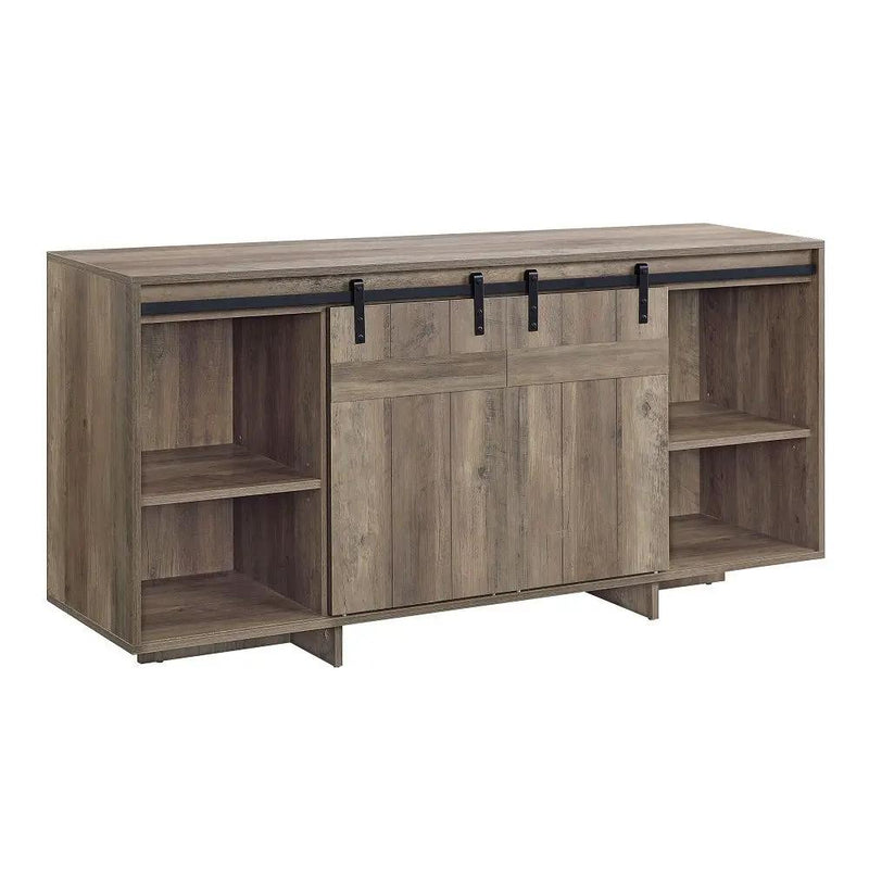 Bellarosa - TV Stand (Same As 91608) - Gray Washed by Unique Piece Furniture