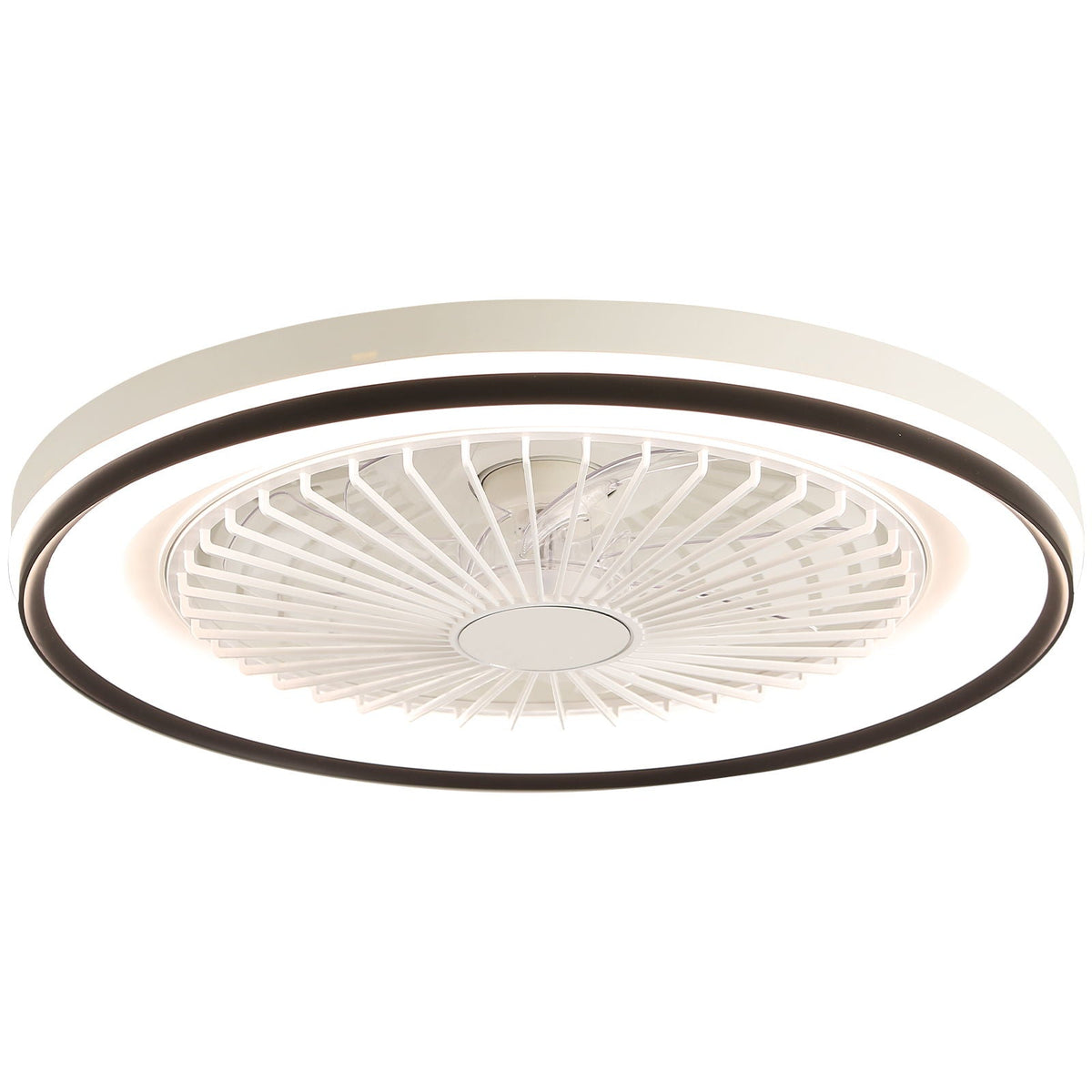 RGB Dimmable LED Bladeless Ceiling Fan with Remote Control, photo 4 of 4