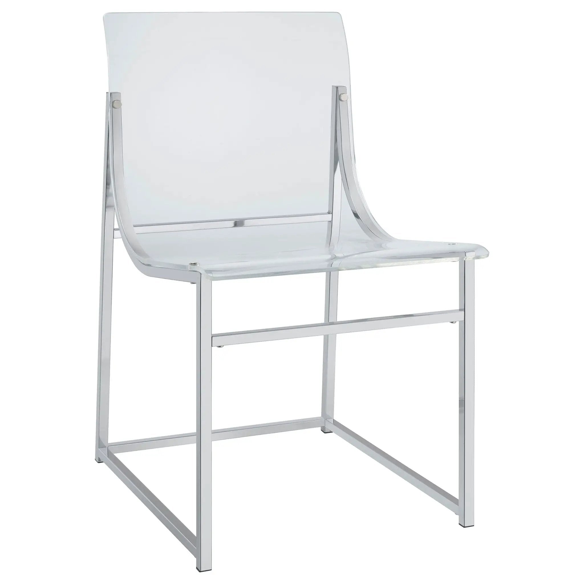 Hartsell - Dining Side Chair (Set of 2) - Chrome