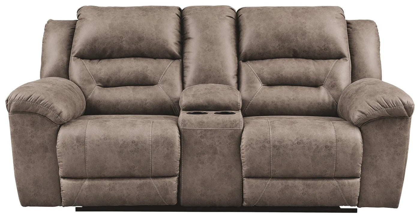 Stoneland - Reclining Loveseat by Unique Piece Furniture