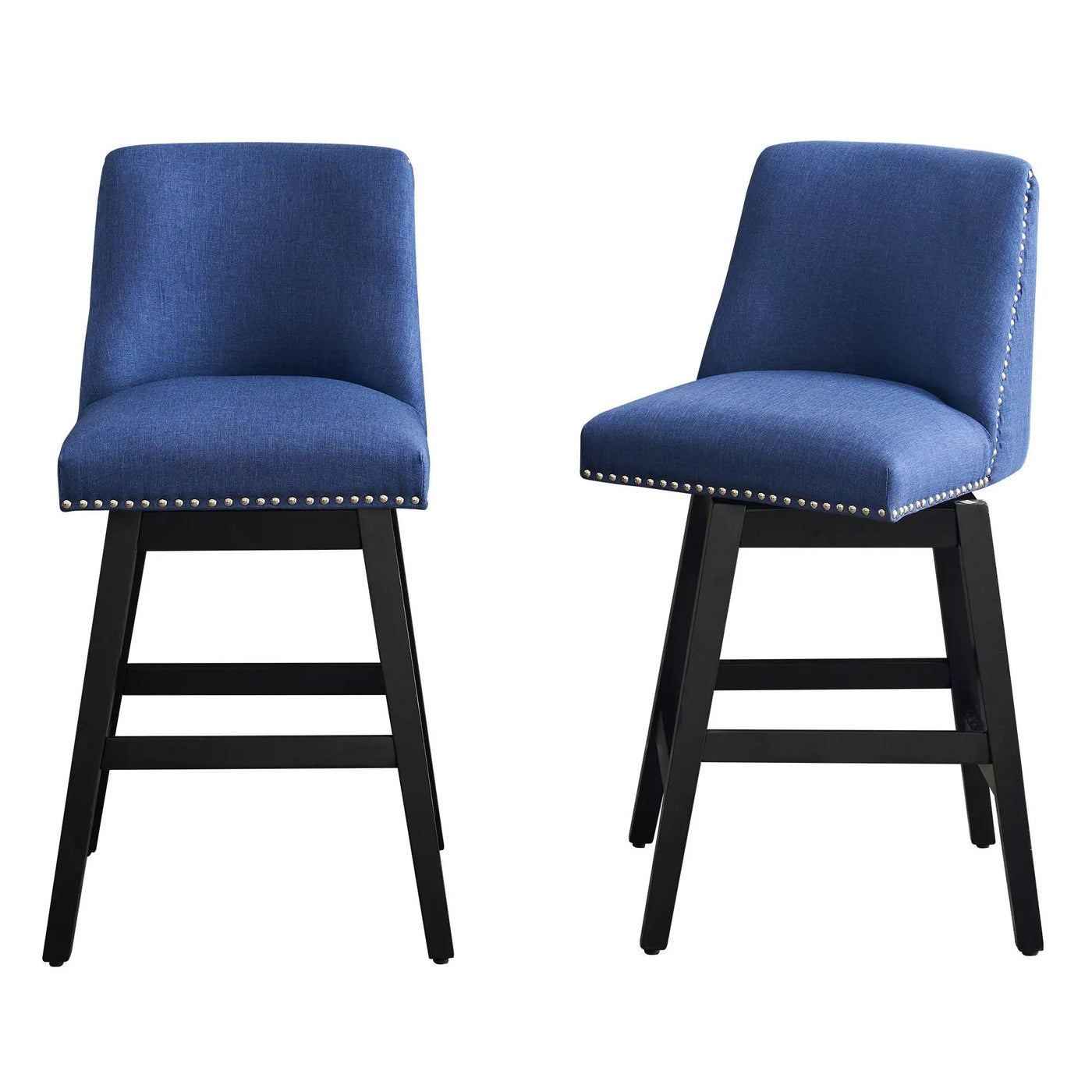 Upholstered Swivel Bar Stool by HouseOfZazla