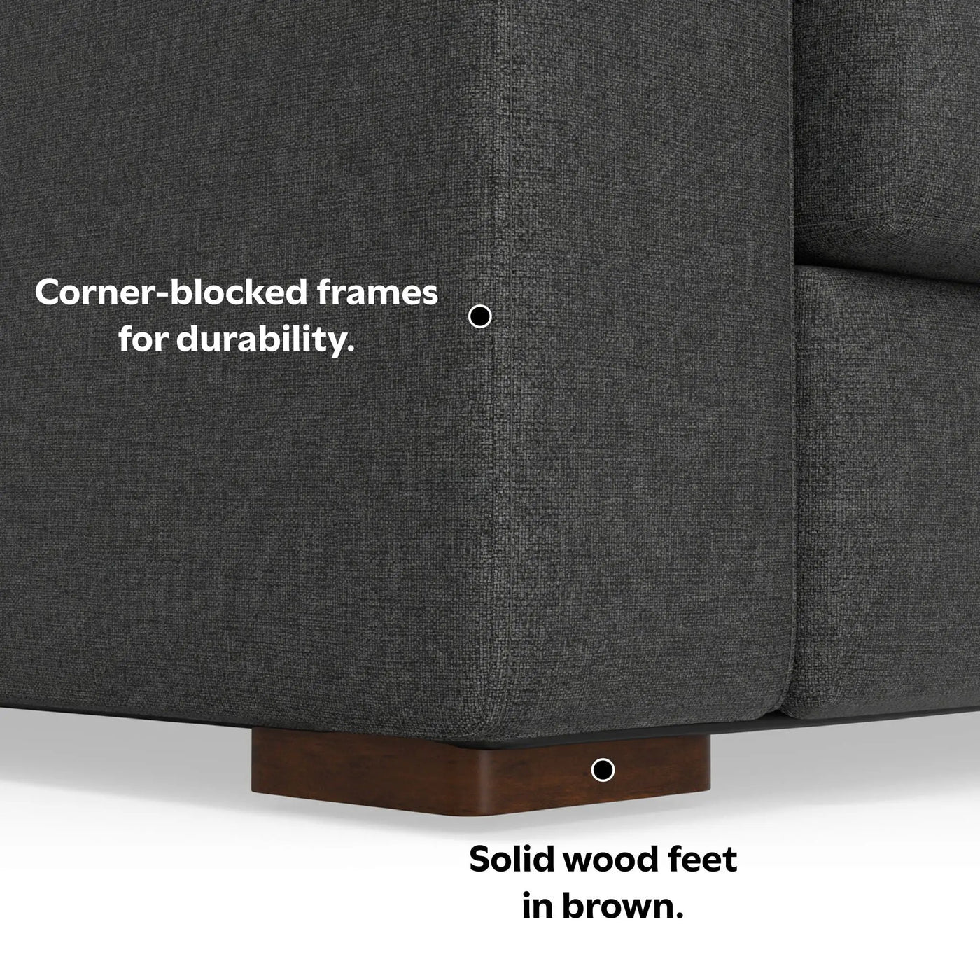 Charlie - Deep Seater Sofa by Unique Piece Furniture