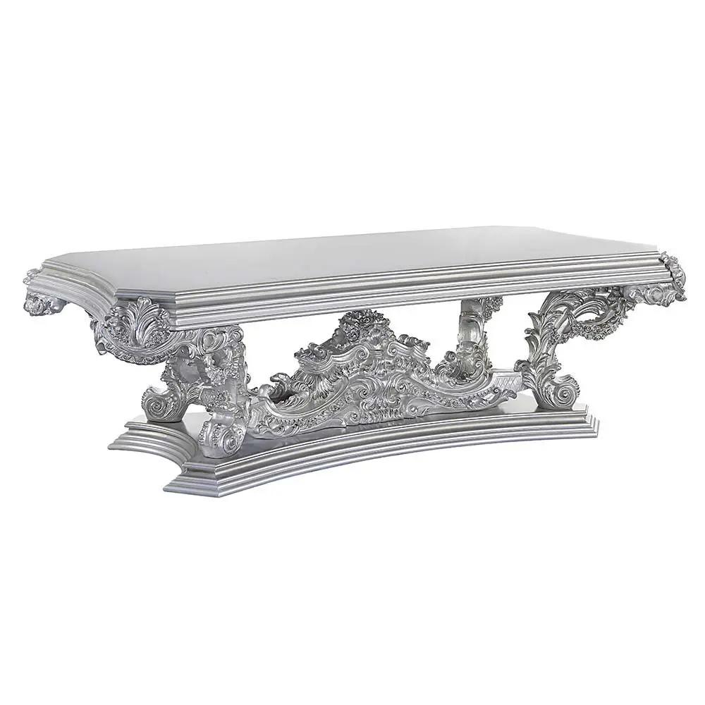 Valkyrie - Dining Table - Antique Platinum by Unique Piece Furniture