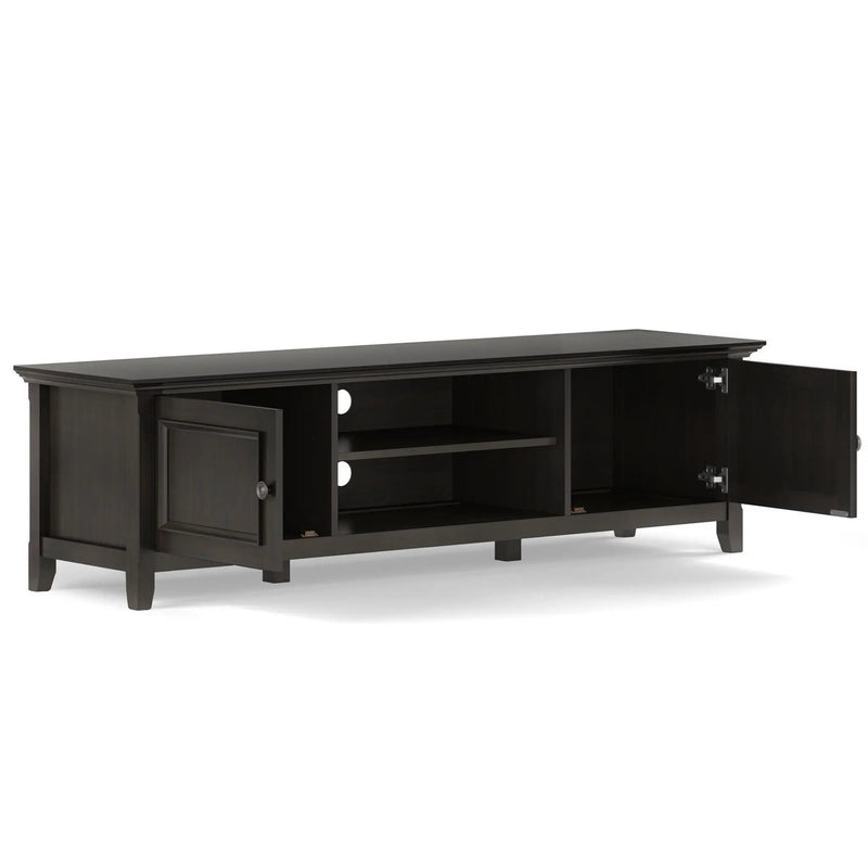Amherst - Low TV Media Stand - Hickory Brown by HouseOfZazla