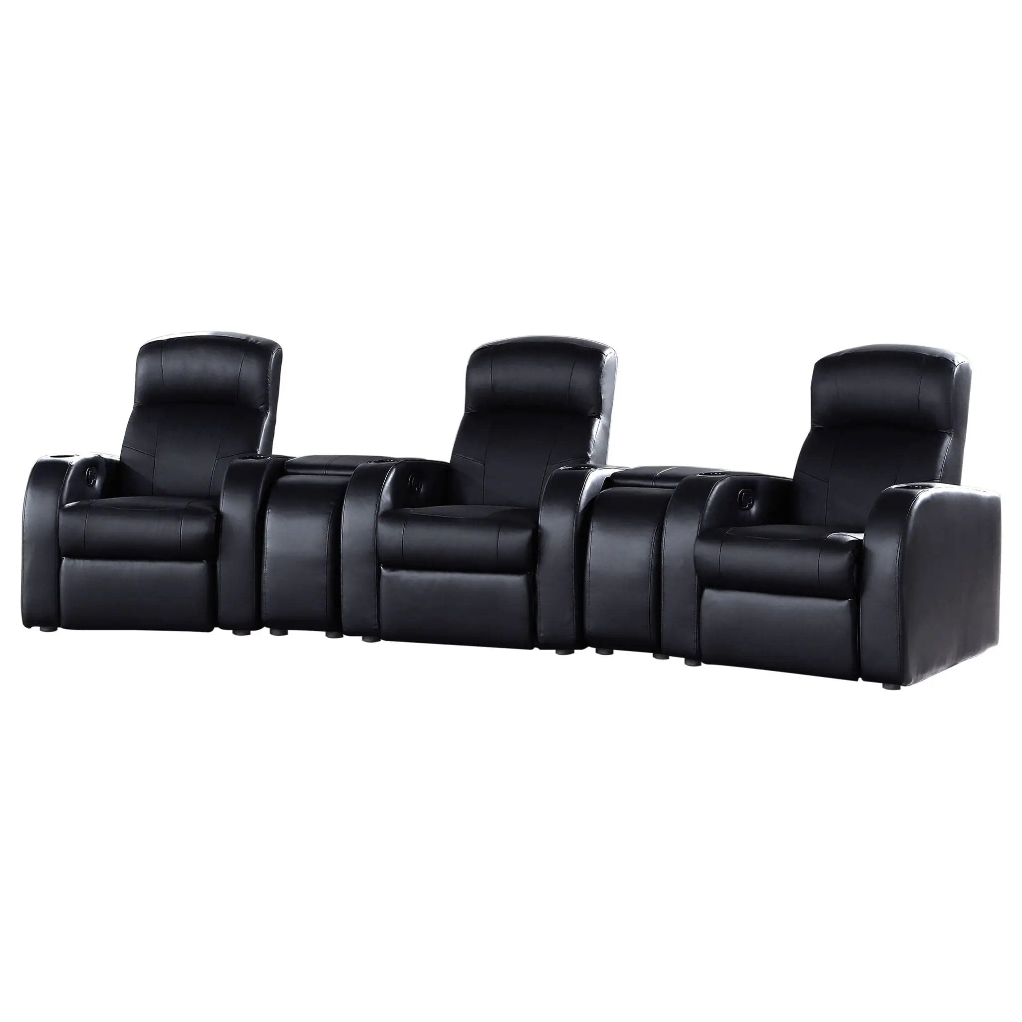 Cyrus 5-piece Upholstered Home Theater Seating by Unique Piece Furniture