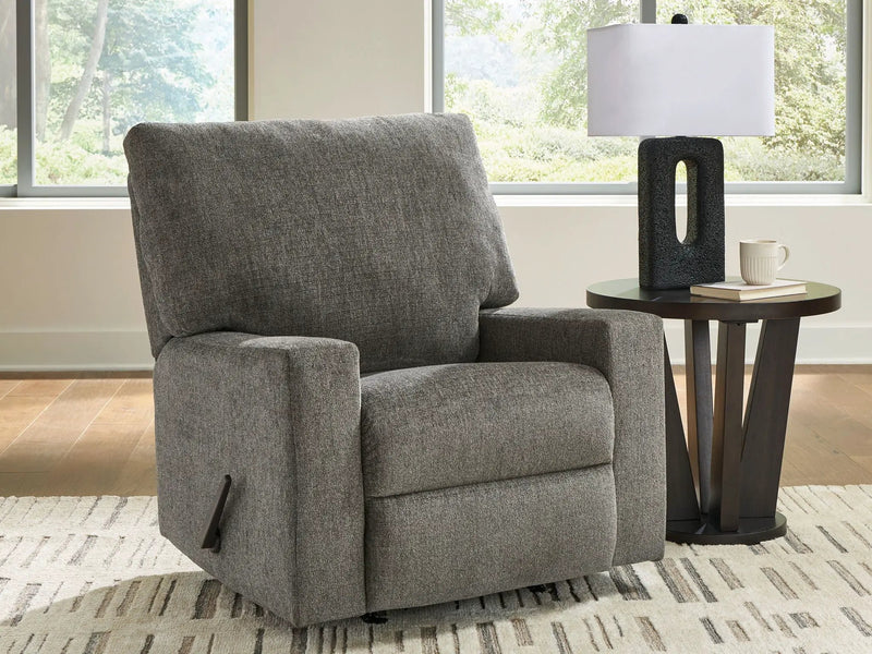 Clarington - Rocker Recliner - Greystone by Unique Piece Furniture