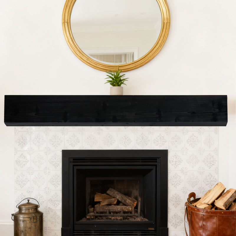 Fireplace Mantel Floating Shelf For Home Decor by HouseOfZazla