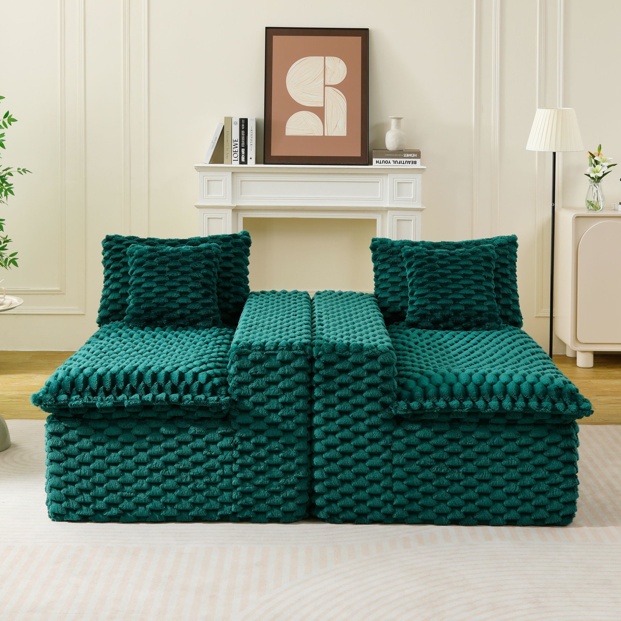 Multifunctional Sofa, Side-By-Side Or Facing Each Other by HouseOfZazla